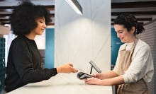 Wireless payment in a small business