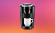 Keurig K-Compact Single-Serve on abstract background 