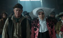 Hugh Bonneville and Noel Fielding in "The Completely Made-Up Adventures of Dick Turpin"