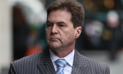 Australian computer scientist Craig Wright arrives at the High Court in London on February 5, 2024.