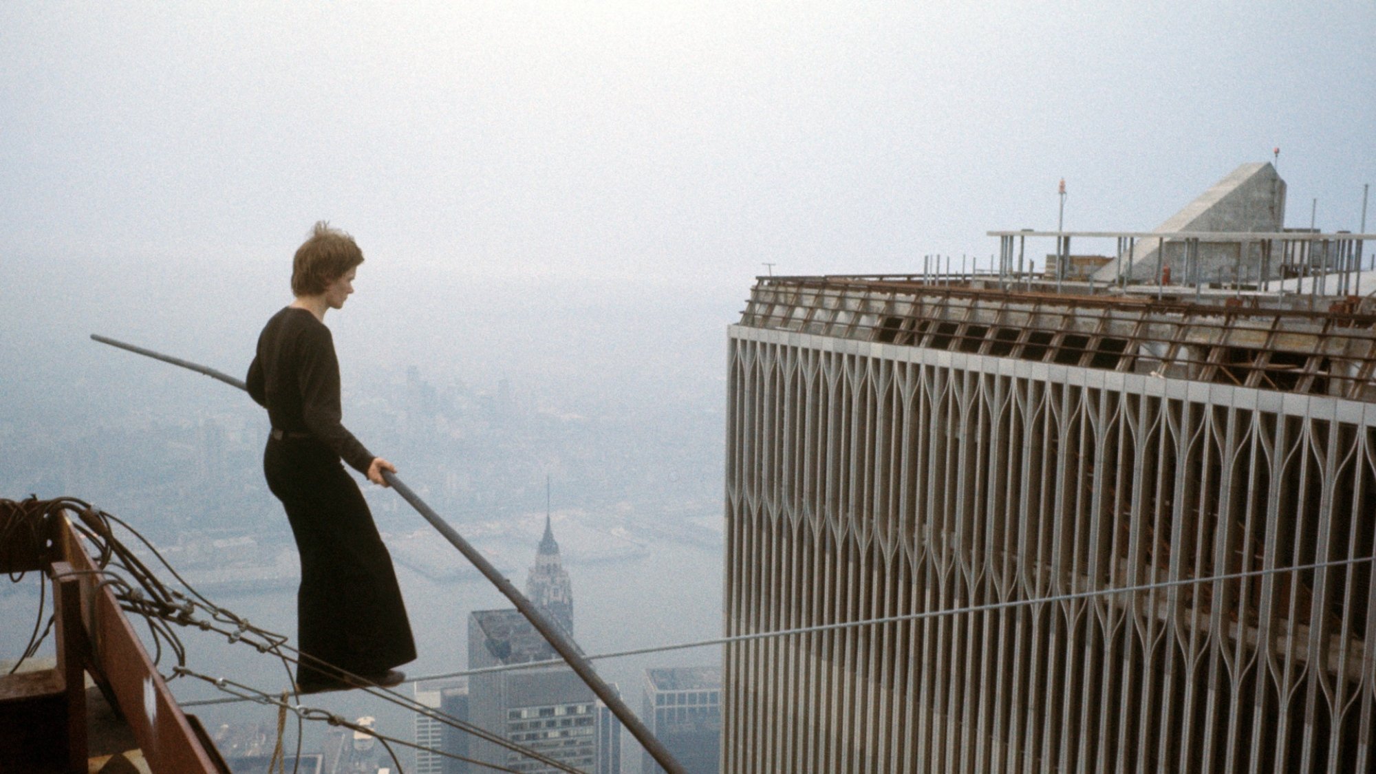 A scene from "Man on Wire."