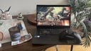 Acer Chromebook 516 GE on desktop with plants and accessories