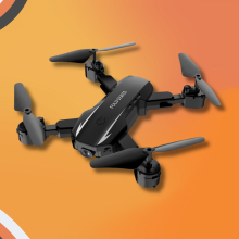Ninja Dragons Blade X drone with orange background