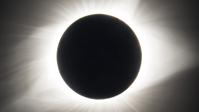 a total solar eclipse