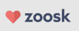 zoosk logo with heart